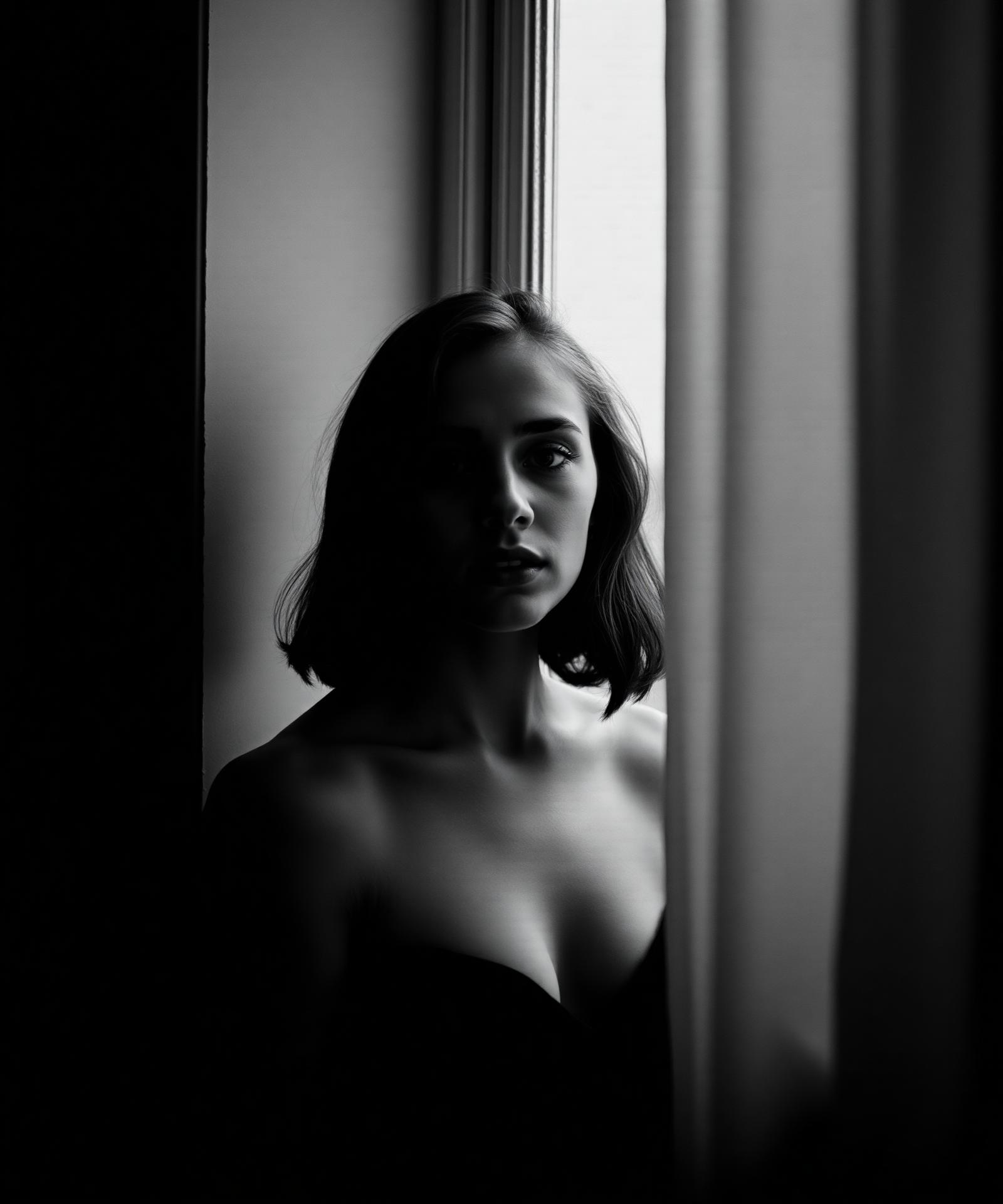 Editorial portrait by Minimalh
